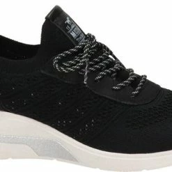 Mustang Dames Sneaker - Zwart - Maat 38 -Dames-schoenen Verkoop 550x316