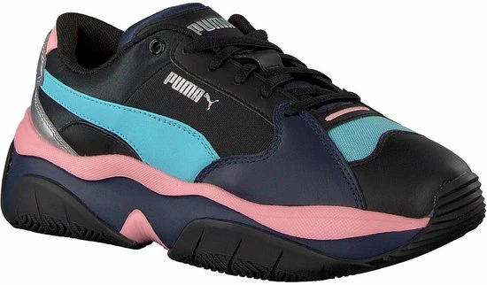 Puma - Dames Sneakers Storm.Y Metallic Wn's - Zwart - Maat 41 Puma - Dames Sneakers Storm.Y Metallic Wn's - Zwart - Maat 41 -Dames-schoenen Verkoop 550x322 1