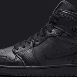 Nike Air Jordan 1 Mid Black, Size US 8,5 EUR 42 -Dames-schoenen Verkoop 550x328 1