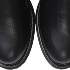 Cashott Vrouwen Leren Chelsea Boots / Laarzen / Damesschoenen 24204 - Zwart - Maat 38 -Dames-schoenen Verkoop 550x332 11