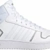 Adidas - Hoops Mid 2.0 - Hoge Sneakers Dames - 38 2/3 - Wit