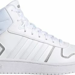 Adidas - Hoops Mid 2.0 - Hoge Sneakers Dames - 38 2/3 - Wit