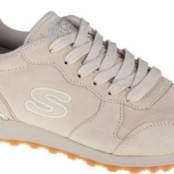 Skechers OG 85 Suede Eaze 155286-OFWT, Vrouwen, Beige, Sneakers,Sportschoenen, Maat: 38,5