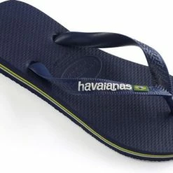 Havaianas Brasil Logo Unisex Slippers - Navy Blue - Maat 47/48 3 Havaianas Brasil Logo Unisex Slippers - Navy Blue - Maat 47/48 -Dames-schoenen Verkoop 550x347 3