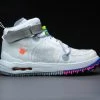 Nike Air Force 1 Mid Off-White White DO6290-100 Maat 38.5 Wit -Dames-schoenen Verkoop 550x347 4