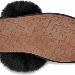 UGG Scuff Sis Dames Sloffen - Black - Maat 38 -Dames-schoenen Verkoop 550x348 2