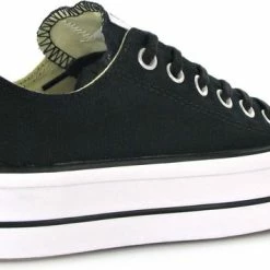 Converse Chuck Taylor All Star Lift Ox Lage Sneakers - Dames - Zwart - Maat 37 -Dames-schoenen Verkoop 550x355 6