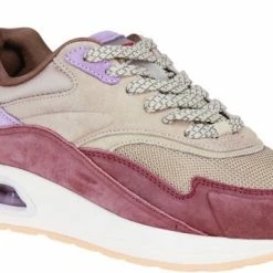HOFF Sneakers Dames - Lage Sneakers / Damesschoenen - Suède - Big Ben - Nude - Maat 39 -Dames-schoenen Verkoop 550x357 4