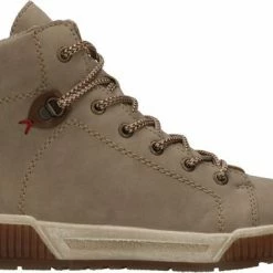 Rieker Dames Veterboot - N0730-64 Taupe - Maat 40 -Dames-schoenen Verkoop 550x365 7