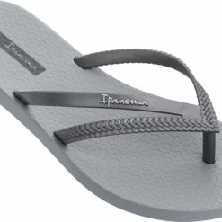 Ipanema Bossa Slippers Dames - Grey/Silver - Maat 41/42