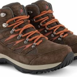 Travelin' Nyborg - Hoge Dames Wandelschoenen - Waterdicht En Ademend - Bruin Leer - Maat 36