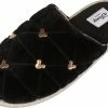 Mickey Disney Mouse - Zwarte Damespantoffels / Sloffen, Gewatteerd, Comfortabel / 38-39 -Dames-schoenen Verkoop 550x376 1