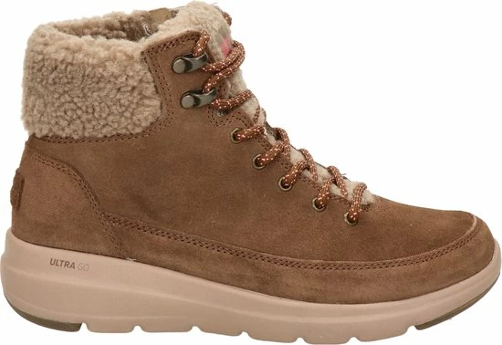 Skechers Go Walk dames veterboot - Cognac - Maat 37 Skechers Go Walk Dames Veterboot - Cognac - Maat 37 -Dames-schoenen Verkoop 550x378 12