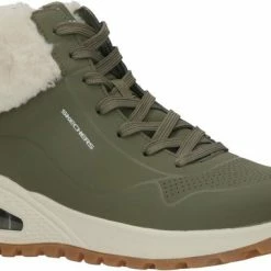 Skechers Uno Rugged Groen Sneakers Dames (167274 OLV) -Dames-schoenen Verkoop 550x381