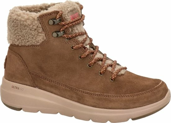 Skechers Go Walk dames veterboot - Cognac - Maat 37 Skechers Go Walk Dames Veterboot - Cognac - Maat 37 -Dames-schoenen Verkoop 550x394 12