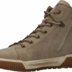 Rieker Dames Veterboot - N0730-64 Taupe - Maat 40 -Dames-schoenen Verkoop 550x398 9