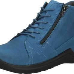 Wolky Veterschoenen Why Atlantisch Blauw Nubuck -Dames-schoenen Verkoop 550x399 11