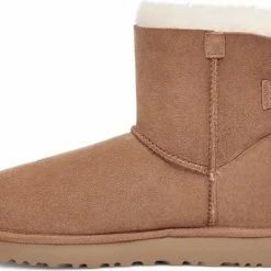 Ugg Mini Bailey Fluff Bow Laarzen Bruin - Dames Laarzen - 1123635-CHE - Maat 37 -Dames-schoenen Verkoop 550x400 4