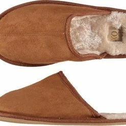 Apollo Unisex Sloffen - Cognac - Maat 45/46