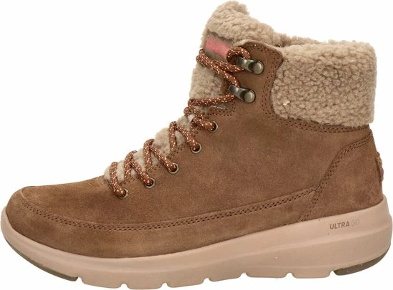 Skechers Go Walk dames veterboot - Cognac - Maat 37 Skechers Go Walk Dames Veterboot - Cognac - Maat 37 -Dames-schoenen Verkoop 550x407 9