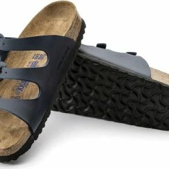 Birkenstock Florida BF WB Narrow Dames Slippers - Blue - Maat 40 -Dames-schoenen Verkoop 550x410 8
