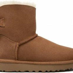 Ugg Mini Bailey Fluff Bow Laarzen Bruin - Dames Laarzen - 1123635-CHE - Maat 37 -Dames-schoenen Verkoop 550x418 1