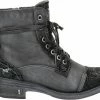 Mustang Dames Veterboot - Zwart - Maat 38 -Dames-schoenen Verkoop 550x420 3
