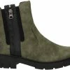 Rieker Dames Chelseaboot - Kaki - Maat 38