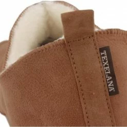 Texelana Sloffen En Pantoffels Voor Dames & Heren - Pantoffel Van Schapenvacht - Model Katja Cognac - Maat 38 -Dames-schoenen Verkoop 550x423