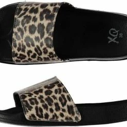 Merkloos Badslippers/huisslippers Met Panter Print Voor Dames 39