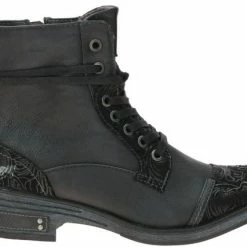 Mustang Dames Veterboot - Zwart - Maat 38 -Dames-schoenen Verkoop 550x426 12