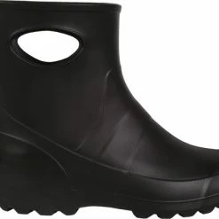 Sarcia Zwarte Rubberen Dameslaarzen Compleet Met Tuinhandschoenen Maat - 40 -Dames-schoenen Verkoop 550x426 3