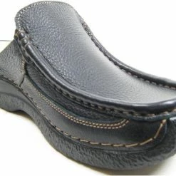 Wolky Comfortschoenen Roll Slide Zwart Leer -Dames-schoenen Verkoop 550x428 3