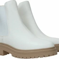 POSH By Poelman LOT Dames Chelsea Laarzen - Crème Wit - Maat 39 -Dames-schoenen Verkoop 550x431 10