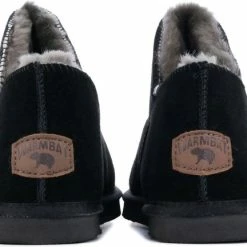 Warmbat Vrouwen Suède Harde Zool Pantoffels / Dichte Sloffen - Willow - Zwart - Maat 41 -Dames-schoenen Verkoop 550x432 2