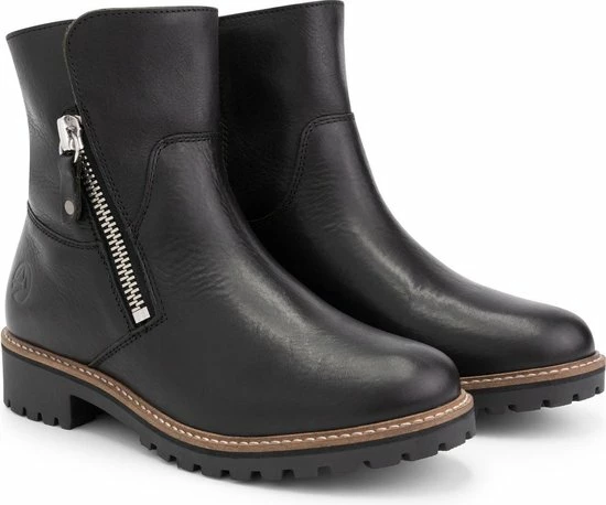 Travelin' Vartae - Stoere leren enkellaars - Dames - Wol gevoerd - Zwart Leer - Maat 36 Travelin' Vartae - Stoere Leren Enkellaars - Dames - Wol Gevoerd - Zwart Leer - Maat 36 -Dames-schoenen Verkoop 550x458 6