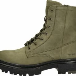 G-Star RAW G-Star Kafey Dames Veterboot - Kaki - Maat 40 -Dames-schoenen Verkoop 550x458 9