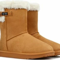 Gevavi Neva Bruin Gevoerde Laarzen Dames -Dames-schoenen Verkoop 550x461 8