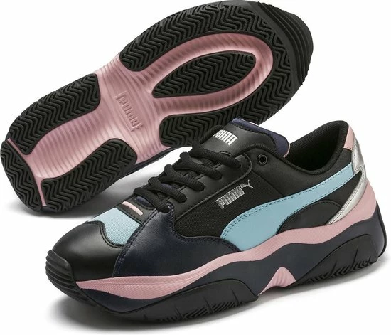 Puma - Dames Sneakers Storm.Y Metallic Wn's - Zwart - Maat 41 Puma - Dames Sneakers Storm.Y Metallic Wn's - Zwart - Maat 41 -Dames-schoenen Verkoop 550x471 1