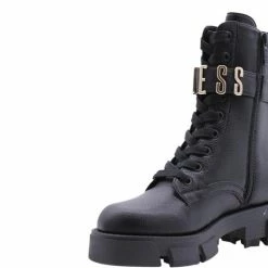 Guess Madox Veterboots - Laarzen Met Veters - Dames - Zwart - Maat 37 -Dames-schoenen Verkoop 550x477 6