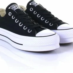 Converse Chuck Taylor All Star Lift Ox Lage Sneakers - Dames - Zwart - Maat 37 -Dames-schoenen Verkoop 550x481 2