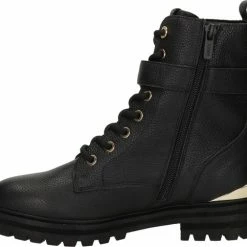 Mexx Laarzen Kyana - Zwart - Dames - Boots - Vetersluiting - Maat 42 - Laarzen - Laarzen Dames -Dames-schoenen Verkoop 550x483 5