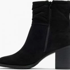 Graceland Zwarte Enkellaars Hak - Maat 37