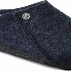 Birkenstock Zermatt Shearling Sloffen Regular Blauw Uni (1017535) -Dames-schoenen Verkoop 550x485 4
