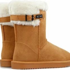 Gevavi Neva Bruin Gevoerde Laarzen Dames -Dames-schoenen Verkoop 550x486 12