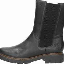 Rieker Dames Rits-& Gesloten Boot - Zwart - Maat 36 -Dames-schoenen Verkoop 550x487 3