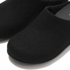 FitFlop Shuv Dames Pantoffels - Zwart - Maat 38 -Dames-schoenen Verkoop 550x492 2