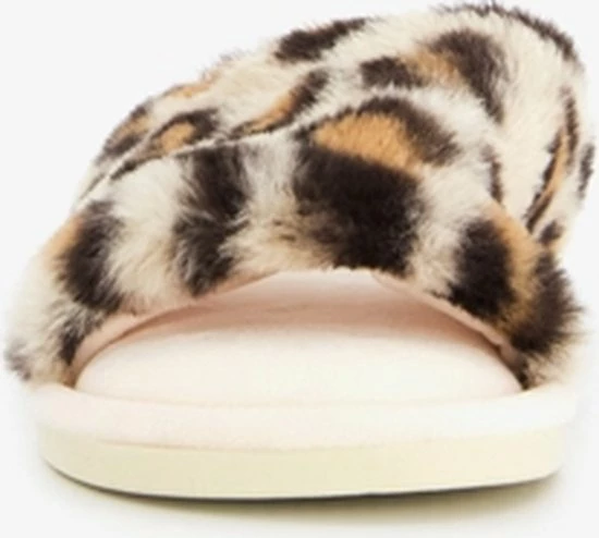 Thu!s dames teddy pantoffels - Bruin - Maat 40 - Sloffen Thu!s Dames Teddy Pantoffels - Bruin - Maat 40 - Sloffen -Dames-schoenen Verkoop