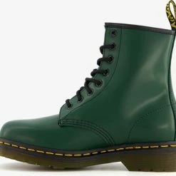 Dr. Martens 1460 Smooth Dames Leren Veterboots - Groen - Maat 42 - Echt Leer -Dames-schoenen Verkoop 550x497 11
