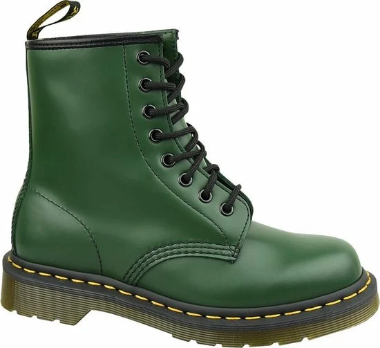 Dr. Martens 1460 Dames Veterboots - Groen - Maat 36 Dr. Martens 1460 Dames Veterboots - Groen - Maat 36 -Dames-schoenen Verkoop 550x503 4